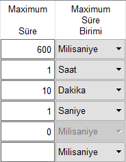 uTAFS Zaman Aşımı Ayarları